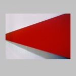 Robert Huot - Red / 1965 / Acrylic on Canvas / 20” x 200”