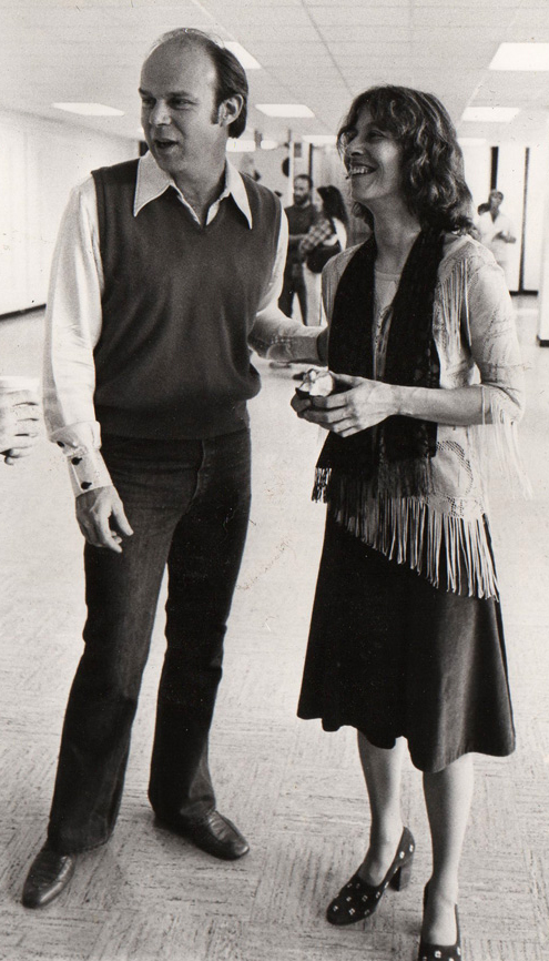 Bob and Carol at Utica College / 1982