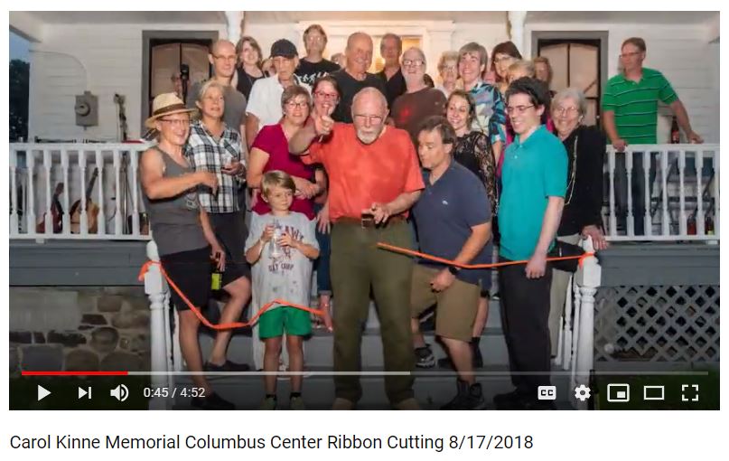 Carol Kinne Memorial - Ribbon Cutting Ceremony - August 17, 2018