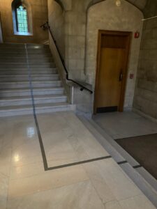 Bob Huot Taylor Hall Vassar College Art Department "Make a Day of It" Minimalist Art Installation May 4 2025