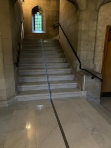 Bob Huot Taylor Hall Vassar College Art Department "Make a Day of It" Minimalist Art Installation May 4 2025